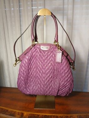 Vintage Coach Lindsey Quilted 70th Anniversary Limited Edition Shoulderbag